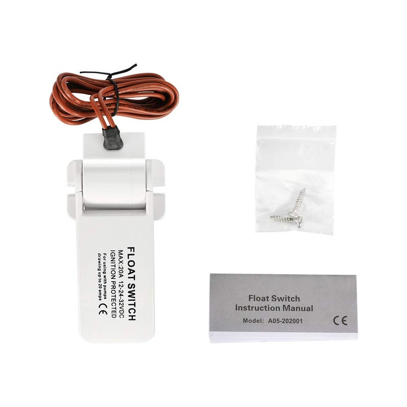 AIRTAK Bilge Pump for Boat DC12V 1500GPH Small Bilge Pump 12 Volt Electric Water Pump Low Noise with The Switch - Image 5